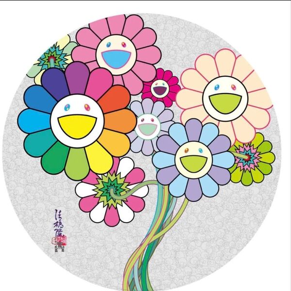 Re: アルジャーノンに花束を ポスター ED300 takashi murakami 村上隆 zingaro