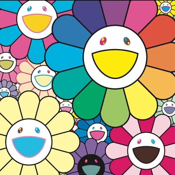 村上隆 お花がいっぱい ED300 ポスター zingaro kaikaikiki MURAKAMI TAKASHI