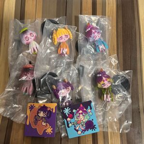 VIRUSWEETS figure collection 甘味処 全6種 コンプリートセット ウイルスイーツ