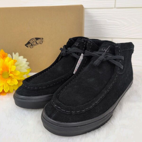 未使用!VANS CARVER スニーカー 26.5cm ブラック スウェード