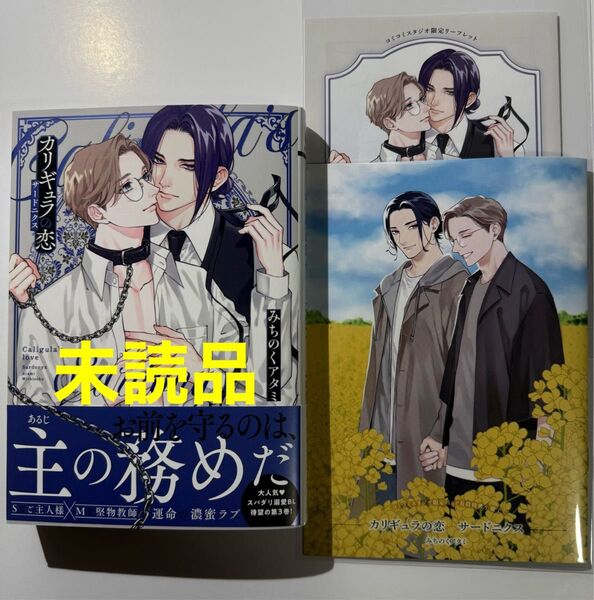 カリギュラの恋 サードニクス コミコミ限定版有償特典16P小冊子 コミコミ特典4Pリーフレット