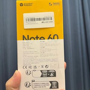 新品未使用 Realme Note 60 Black 3GB/6GB SIMフリー