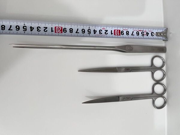 ADA プロピンセットL&プロシザースショートストレートタイプ&カーブタイプ 3点セット