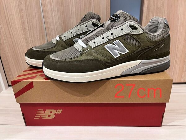 Andrew Reynolds × New Balance Numeric 933 "Olive/Olive"