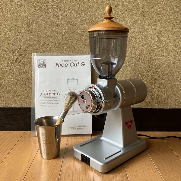 美品 カリタ ナイスカットg シルバー 東急ハンズ kalita 検索 ナイスカットミル みるっこ コーヒーミル グラインダー