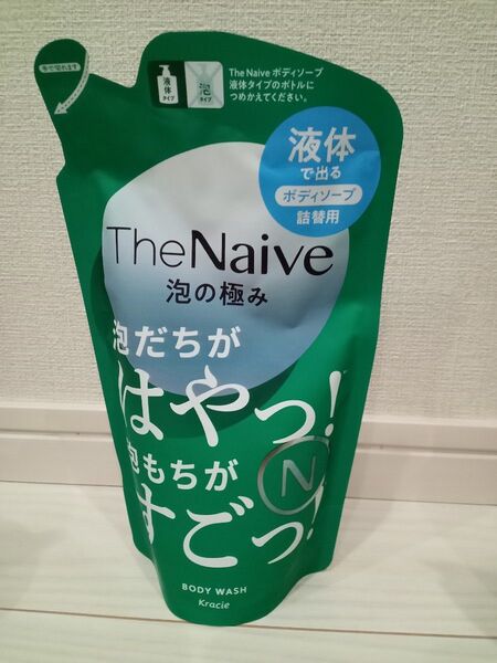 ナイーブ TheNaive 泡の極み 液体で出るボディーソープ 詰替用 360ml