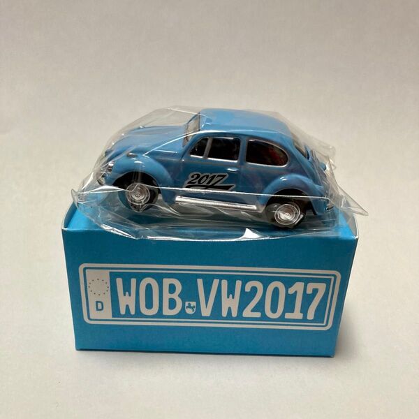 モロゾフ×ビートル ミニカー 2017 ライトブルー バレンタイン限定 フォルクスワーゲン Beetle
