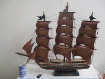 ★模型★『ＣＵＴＴＹ ＳＡＲＫ・カティーサーク』★イギリス★帆船★インテリア★アンティーク★美術★完成品★_画像1