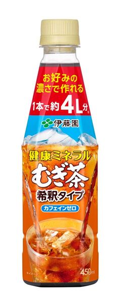 2L×72本相当【まとめ買い】450ml×36本 伊藤園 健康ミネラルむぎ茶 希釈タイプ ペットボトル 麦茶 カフェインゼロ