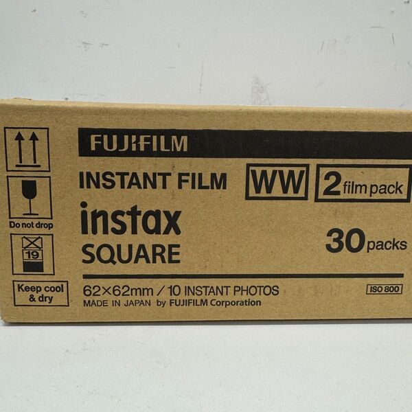 フジフィルム スクエア チェキフィルム 600枚 instax SQUARE 新品 30個