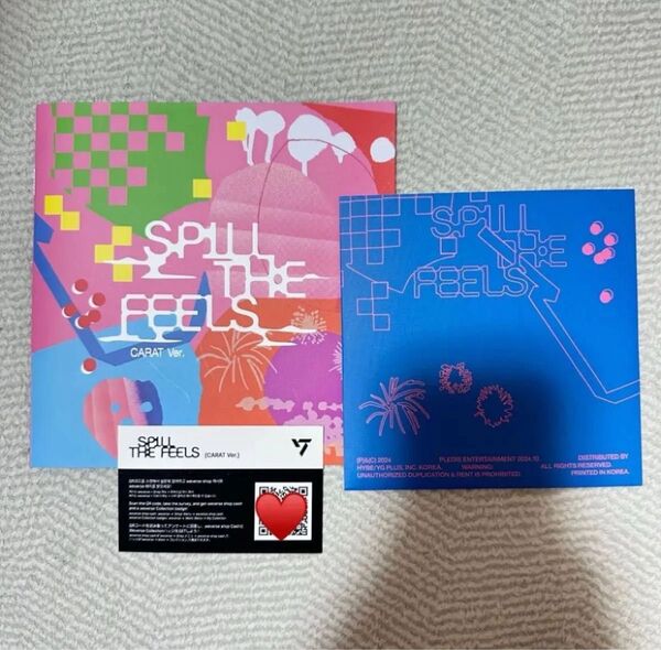 SEVENTEEN SPILL THE FEELS CARAT盤 未再生 CD