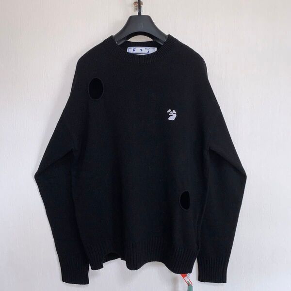 【OFF-WHITE】METEOR BASIC KNIT/新品未使用/送料込