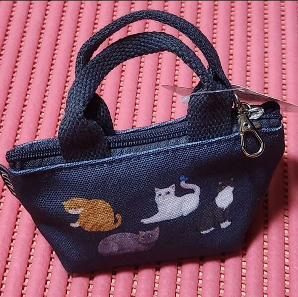 カルディ KALDI ネコミニバッグ ミニトートバッグ◆クーポン使えます!!