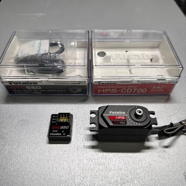 Futaba フタバ GYD550 HPS-CD700 ジャイロ サーボ ヨコモ RD SD MD RDX GRK GALM
