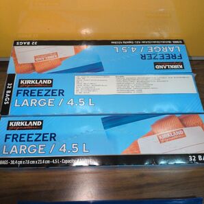 KIRKLAND 冷凍保存バッグ ラージ 4.5L 3箱 まとめ売り