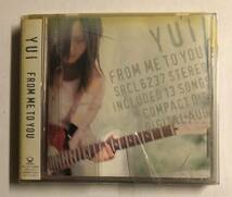 【CD】FROM ME TO YOU YUI【レンタル落ち】@CD-09U_画像1