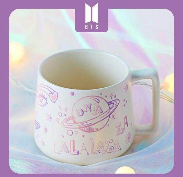 【新品未使用】BTS DNA CAFE Mug 320ml マグカップ カップ コップ 食器 ポップアップ 限定品 レアグッズ