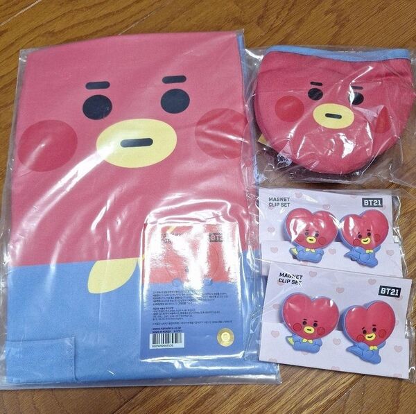 新品 公式 BT21 エプロン TATA タタ BTS テテ V テヒョン
