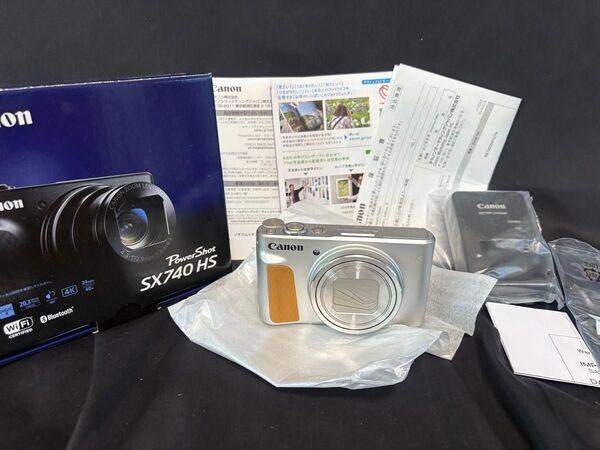 Canon キャノン PowerShot SX740 HS 本体 シルバー 展示