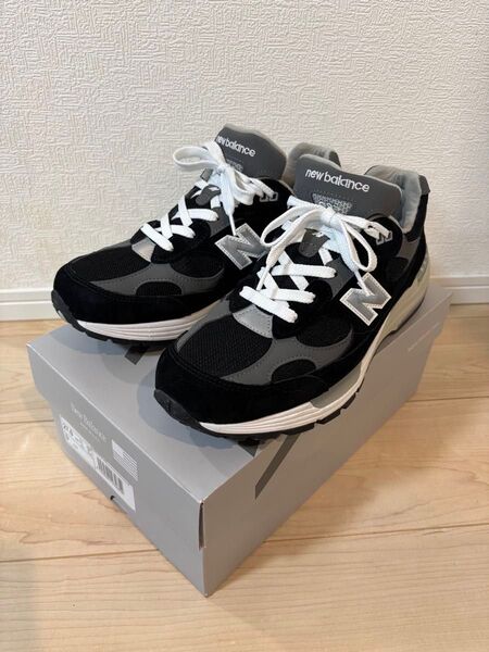 ニューバランス NewBalance U992BK ブラック 27.0cm us9