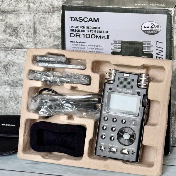 TASCAM リニアPCMレコーダー DR-100MKⅡ ②