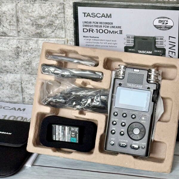TASCAM リニアPCMレコーダー DR-100MKⅡ ③