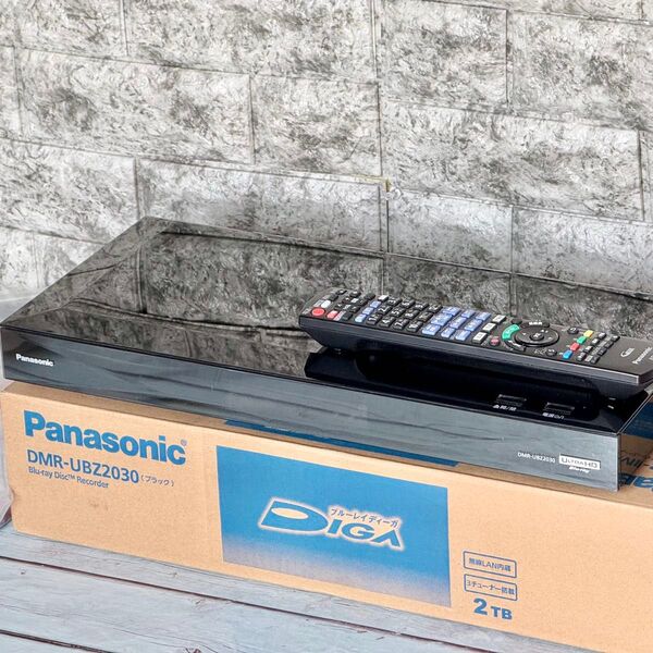ジャンク品 Panasonic「DMR-UBZ2030」2TB・3チューナー搭載
