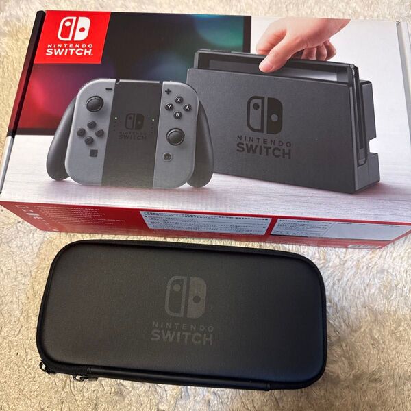 Nintendo Switch ニンテンドースイッチ 任天堂 初期化済 グレー