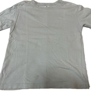 デビロック ライトグレー Tシャツ バックプリント 140サイズ