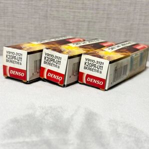 DENSO スパークプラグ K20PR-U11 3個セット