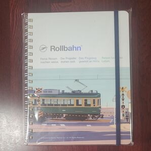 Rollbahn デルフォニックス ロルバーン ポケット付メモL 江ノ電 踏切