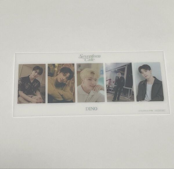 Seventeen cafe 2025 予約入場特典 Dino ディノ フォトフィルム