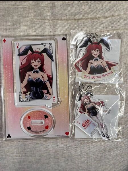 くじ引き堂 無職転生 バニーガールオンラインくじ B賞(B-アクリルスタンドフィギュア エリス・ボレアス・グレイラット 3点