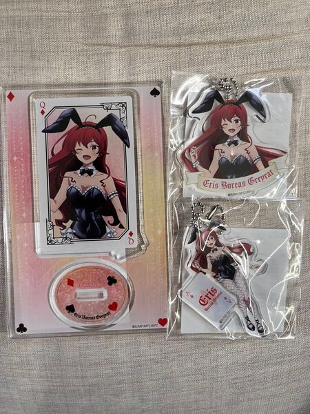 くじ引き堂 無職転生 バニーガールオンラインくじ B賞(B-アクリルスタンドフィギュア エリス・ボレアス・グレイラット 3点
