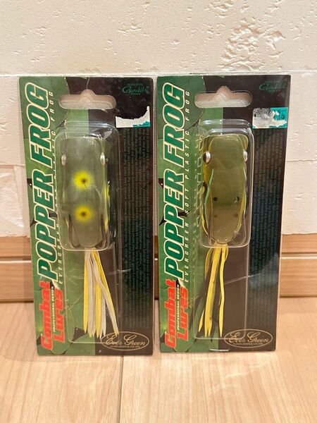 F エバーグリーン ポッパーフロッグ 中古2個セット