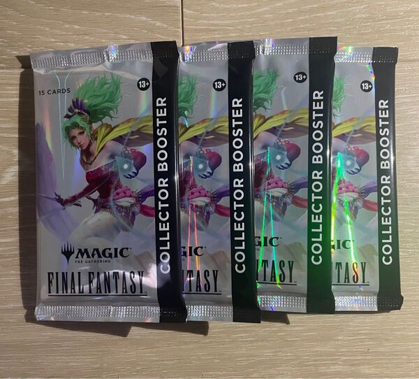 MTG FF コレクター ブースター英語版 4パック ファイナルファンタジーマジック:ザ・ギャザリング