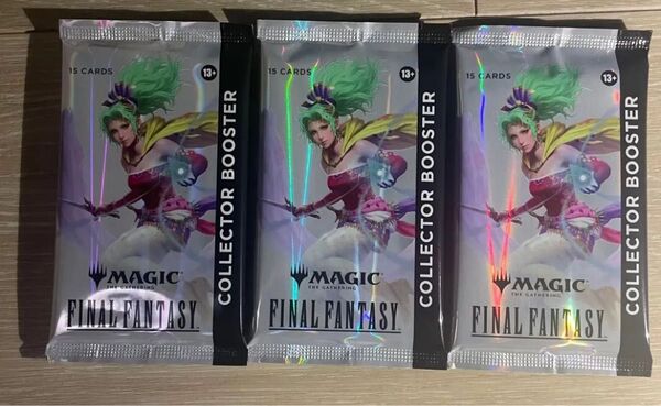 MTG FF コレクター ブースター英語版 3パック ファイナルファンタジーマジック:ザ・ギャザリング