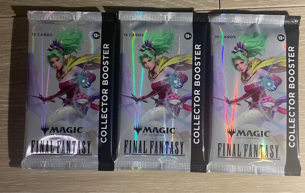 MTG FF コレクター ブースター英語版 3パック ファイナルファンタジーマジック:ザ・ギャザリング