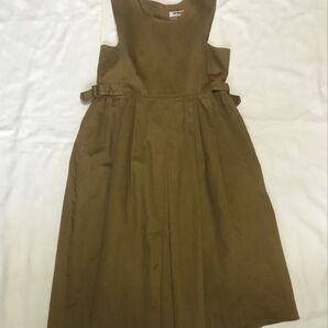 Vintage McGREGOR マックレガー ジャンパースカート ブラウン プリーツ 日本製 コーデュロイ