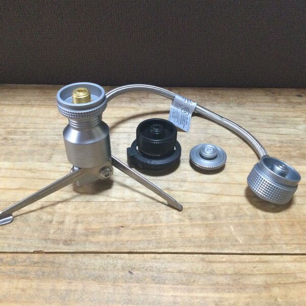 (CAMPING MOON) OD缶 スタンド型ガス変換アダプター Z23-OD & CB缶からOD缶変換アダプター BKZ11
