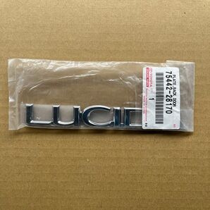 10エスティマ ルシーダ純正 リアエンブレム