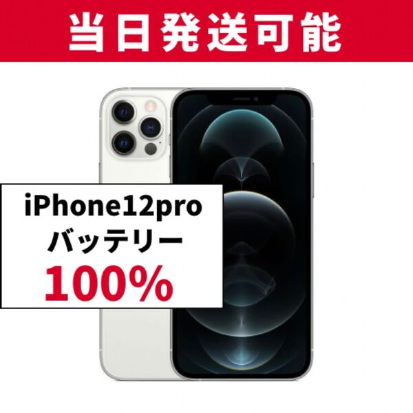 【極美品】iPhone12pro 256GB バッテリー100% SIMフリー