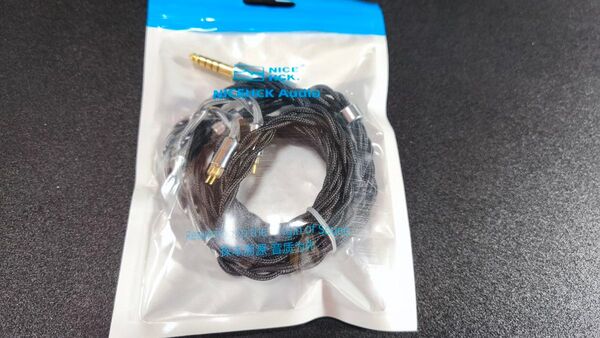 Nicehck Blackdawn 2pin 4.4mm ケーブル 2pin イヤホンリケーブル