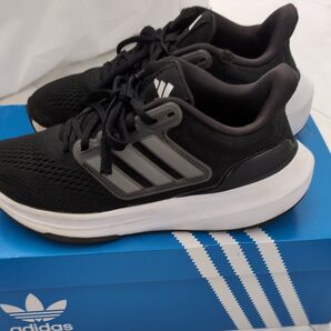 adidas ランニングシューズ 23cm ブラック