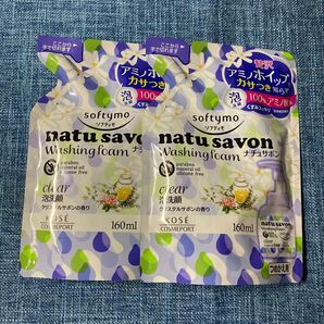 KOSE コーセー ソフティモ ナチュサボン フォームウォッシュ 詰替 2個セット