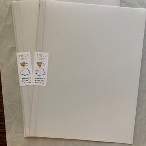 【2冊set】キングジム EMILy A4 クリアーファイル 10ポケット EY183H