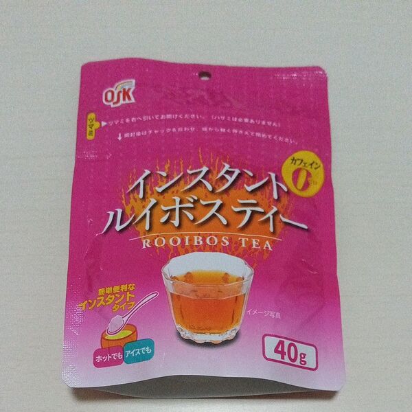OSK インスタントルイボスティー カフェインゼロ 40g
