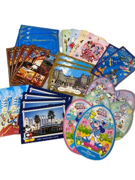 ディズニーホテル ポストカード26枚セット【バラ売り不可】非売品
