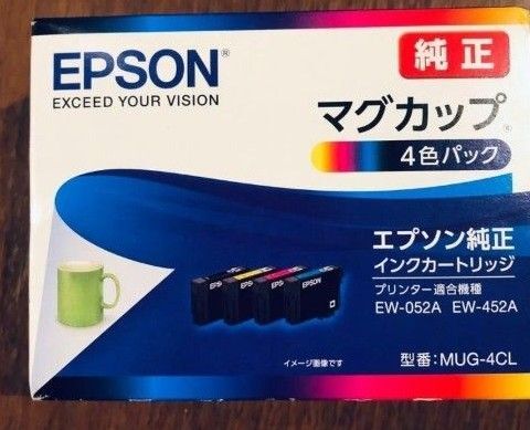EPSON 純正 インクカートリッジ MUG-4CL 4色パック