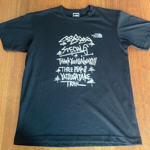 ノースフェイス 八ヶ岳スリーピークストレイル大会 Tシャツ黒M トレイルランニング トレラン マラソン
